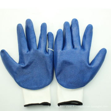 Gants en coton lisse en nitrure